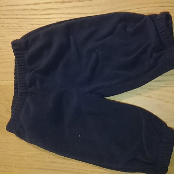 2 pairs fleece pants for 0-3 months - Picture 2 of 2